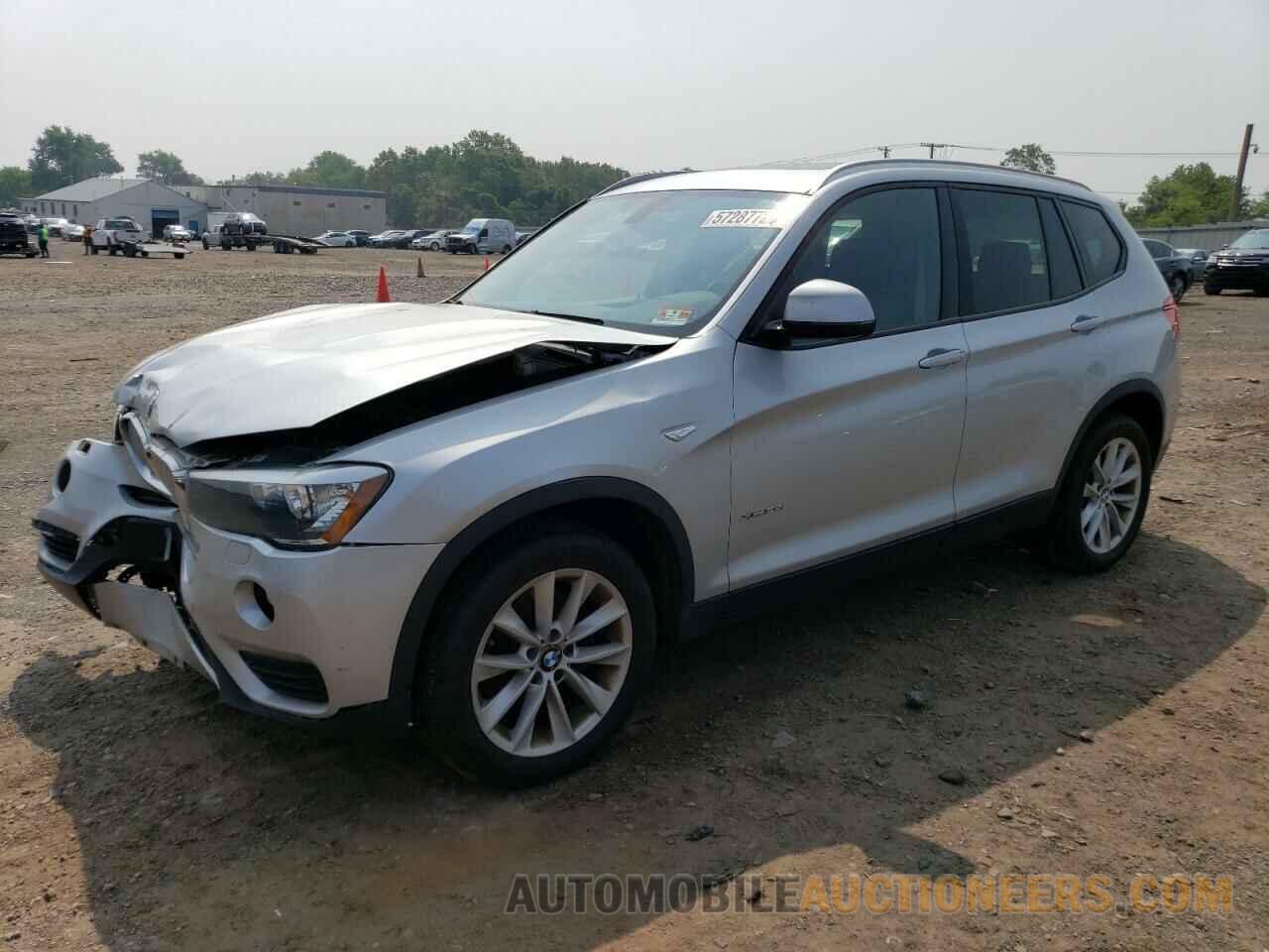 5UXWX9C58G0D74725 BMW X3 2016