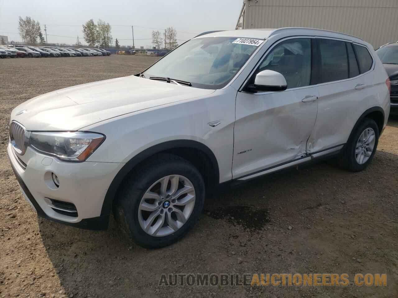 5UXWX9C58G0D76216 BMW X3 2016