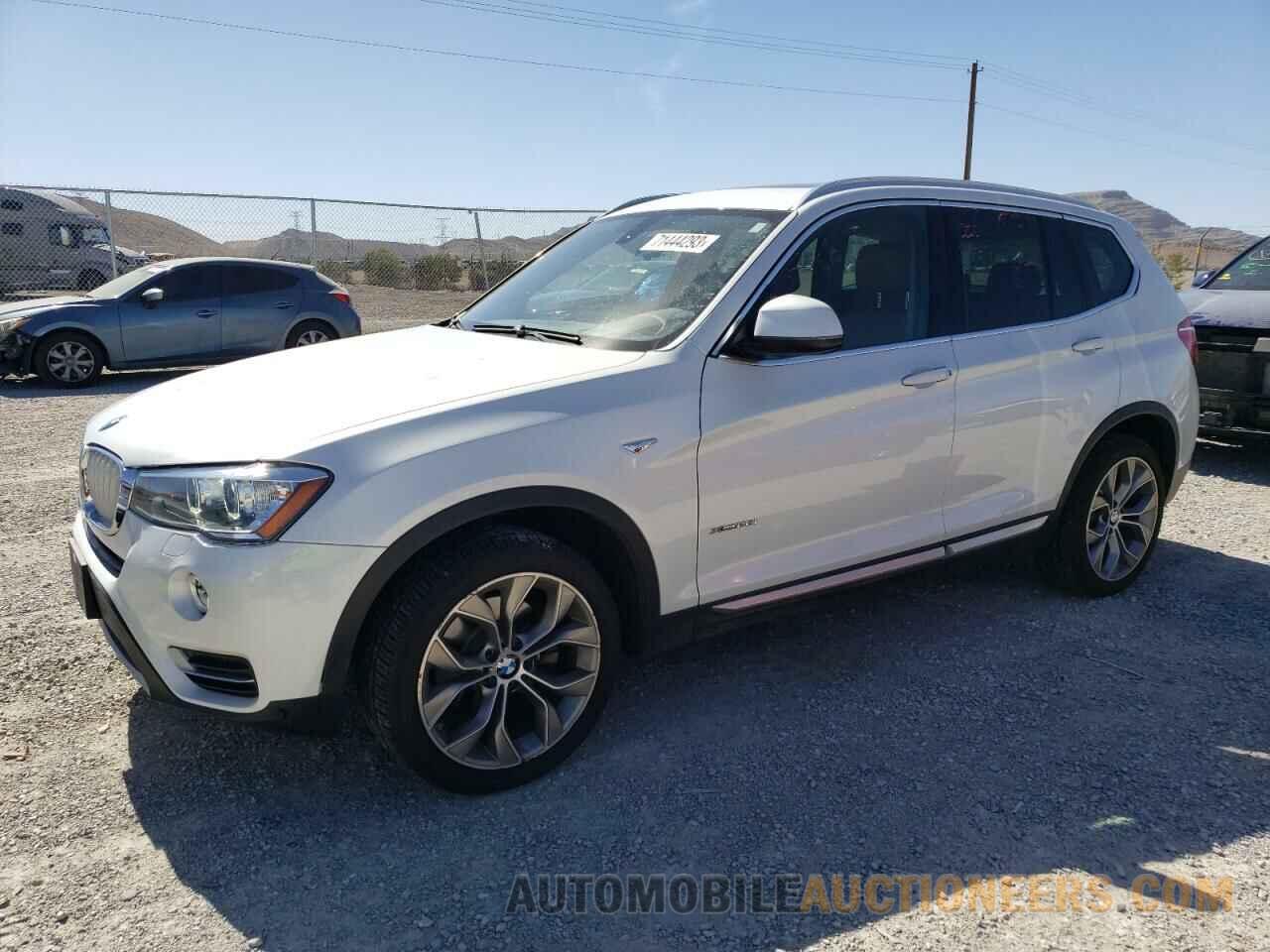 5UXWX9C58G0D77656 BMW X3 2016