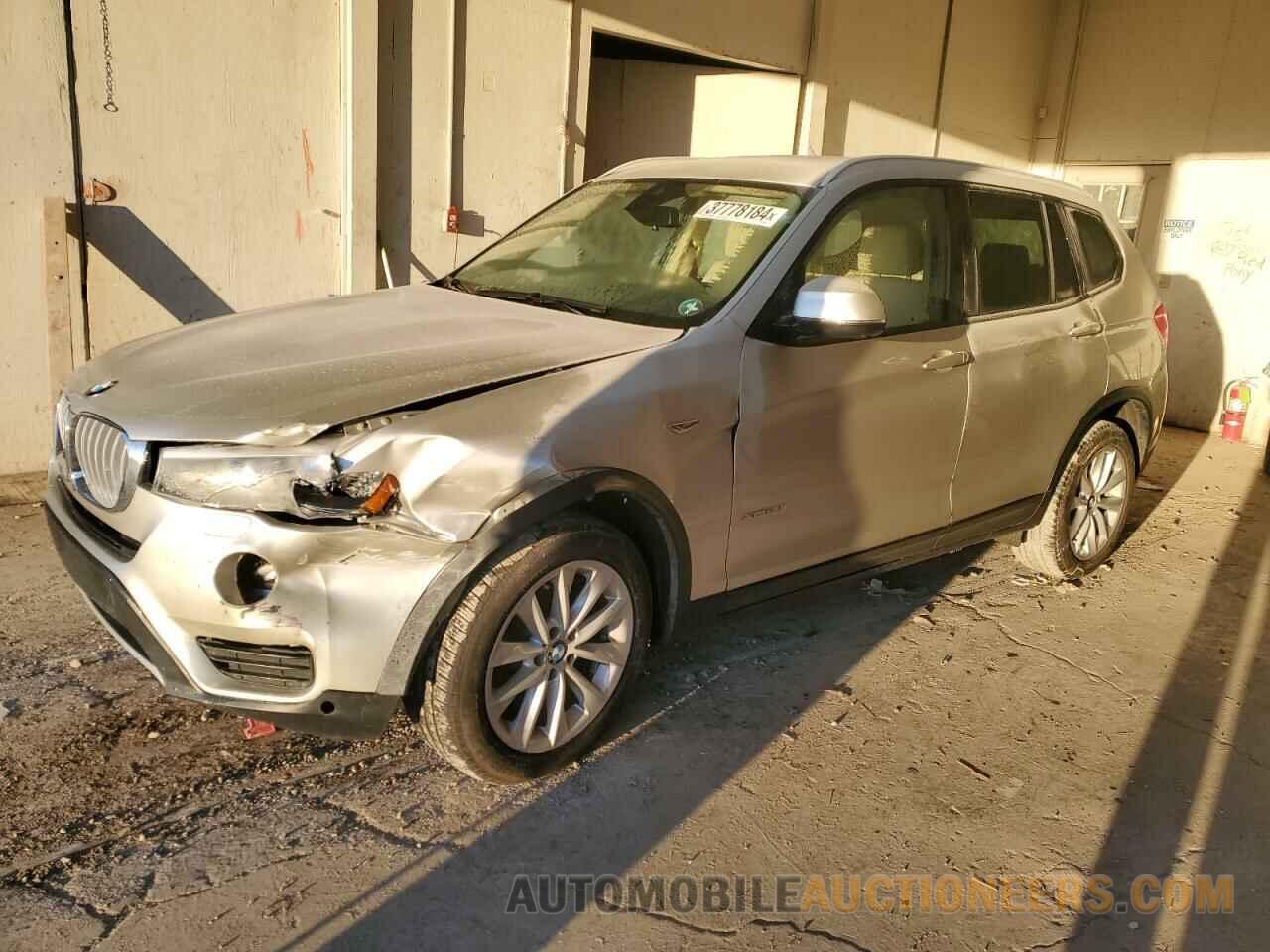 5UXWX9C58G0D78466 BMW X3 2016