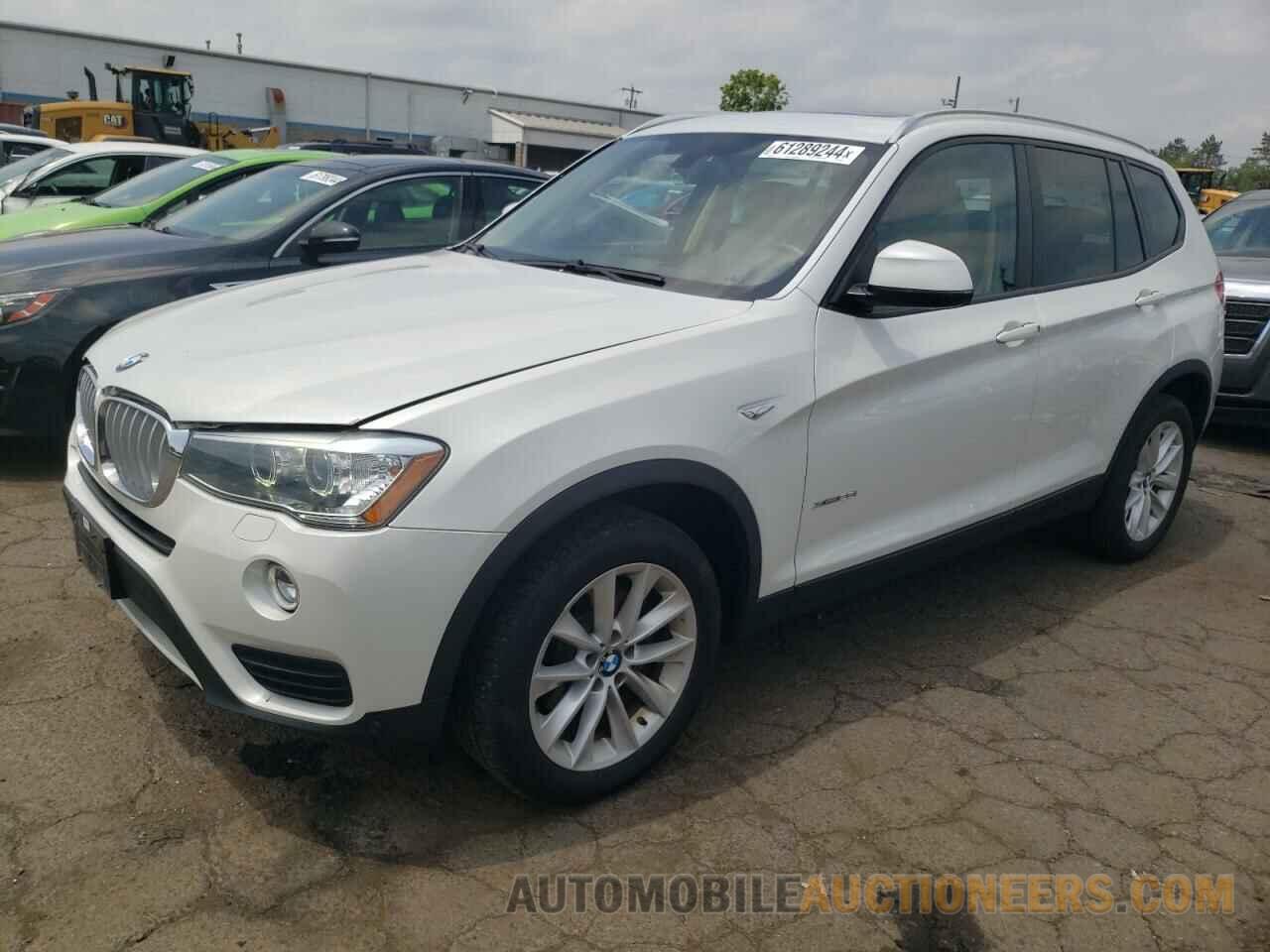 5UXWX9C58G0D79147 BMW X3 2016