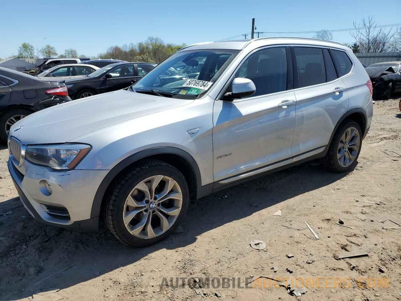 5UXWX9C58G0D79679 BMW X3 2016