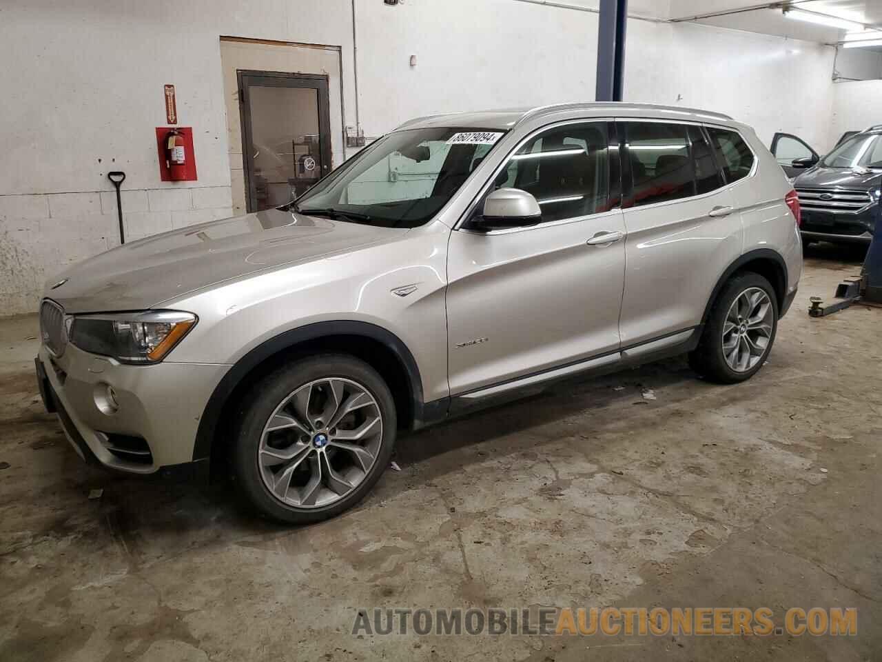 5UXWX9C58G0D80217 BMW X3 2016