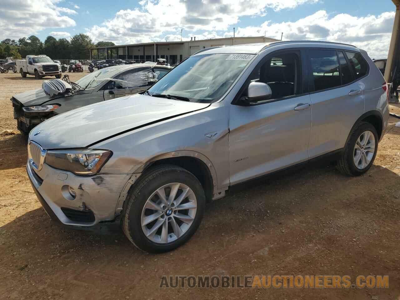 5UXWX9C58G0D80685 BMW X3 2016