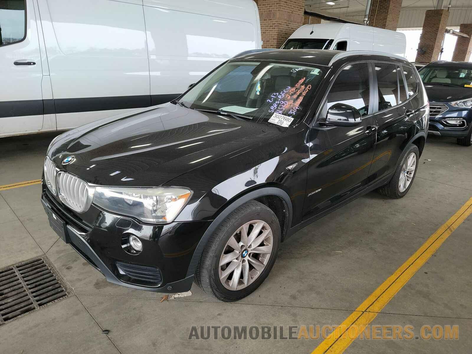 5UXWX9C58G0D81528 BMW X3 2016