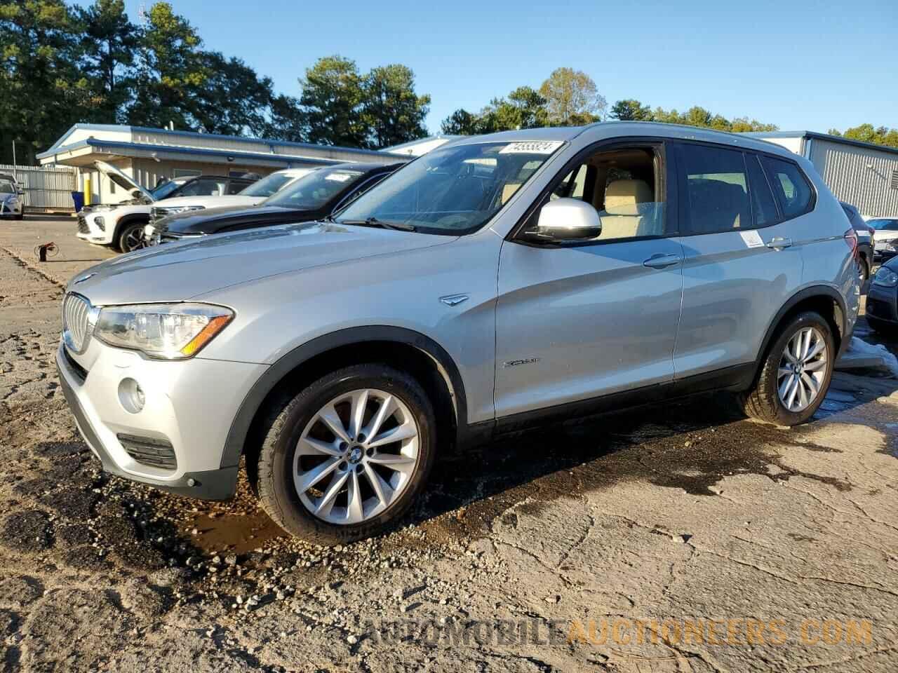 5UXWX9C58G0D82887 BMW X3 2016