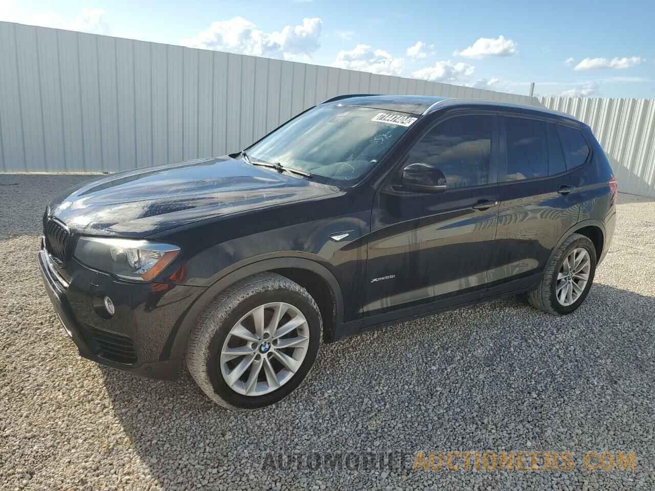 5UXWX9C58G0D83408 BMW X3 2016