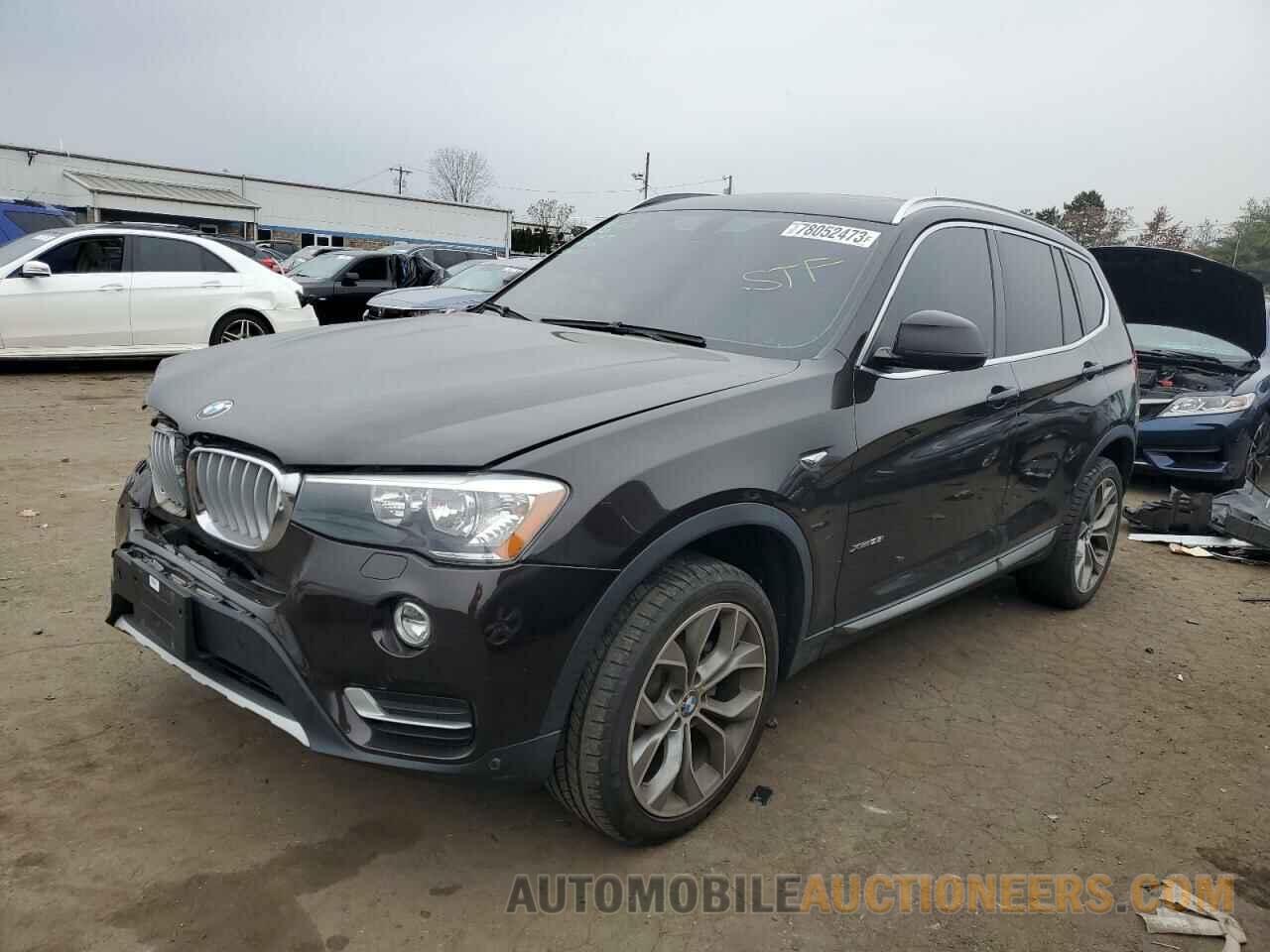 5UXWX9C58G0D84591 BMW X3 2016