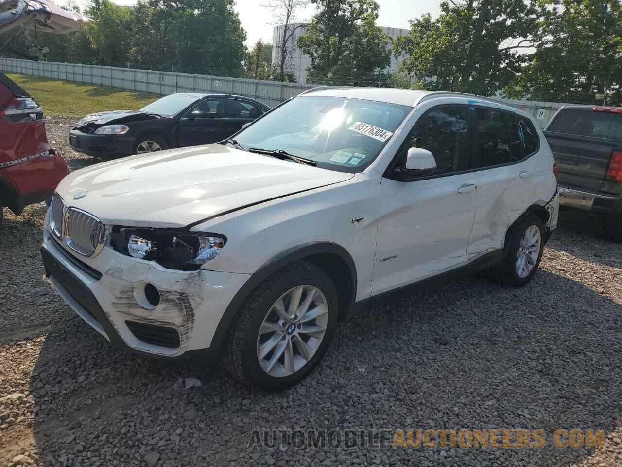 5UXWX9C58G0D85059 BMW X3 2016