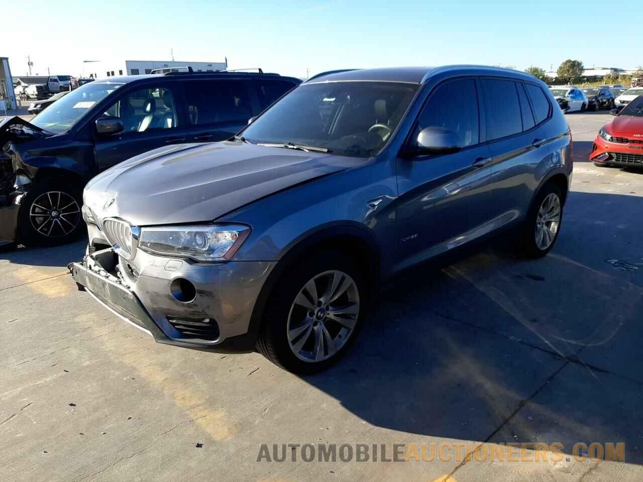 5UXWX9C58G0D85823 BMW X3 2016