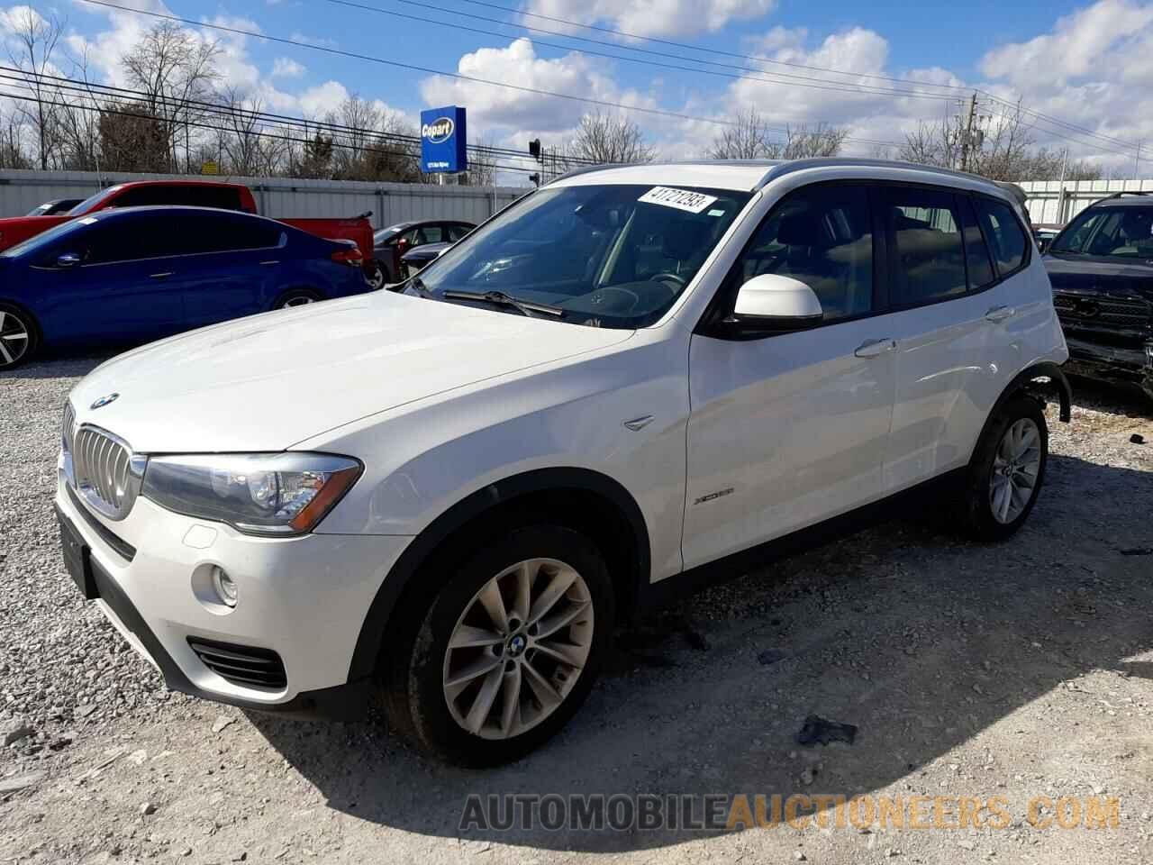 5UXWX9C58G0D86387 BMW X3 2016