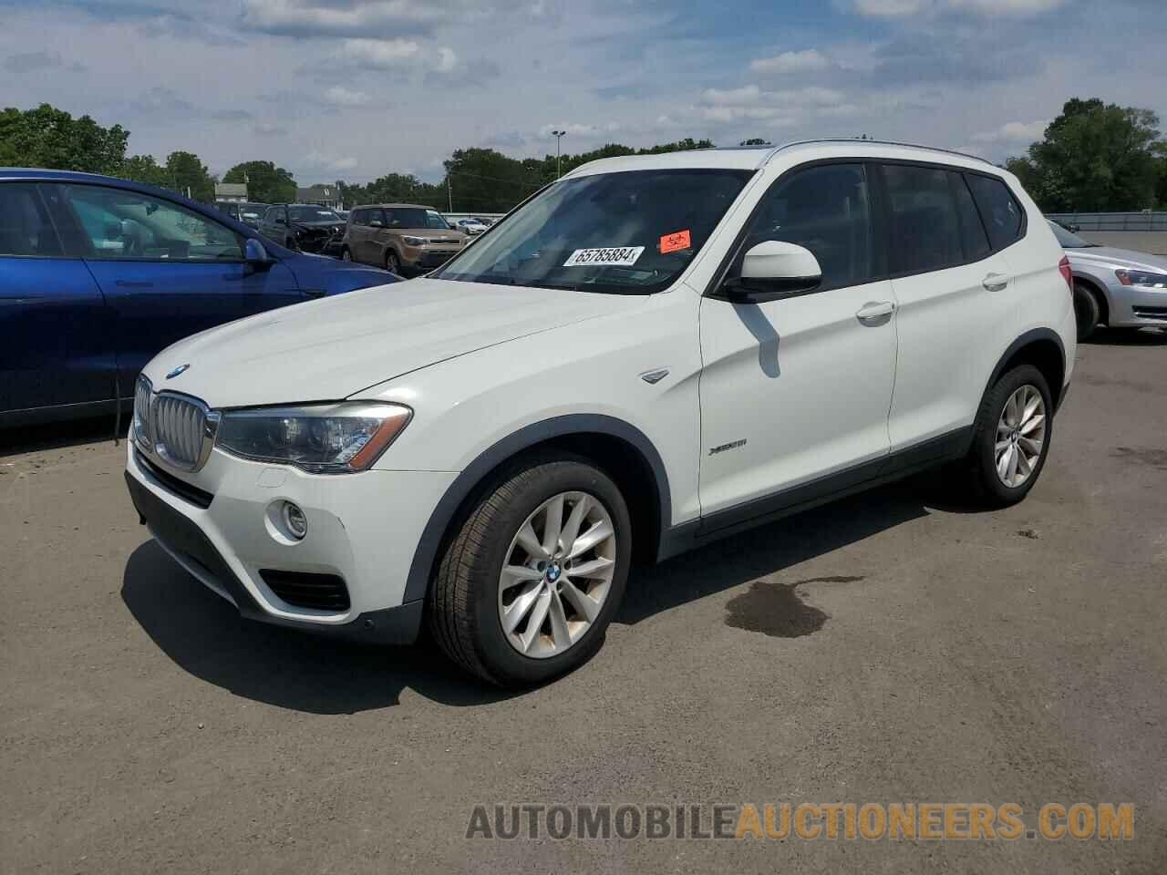 5UXWX9C58G0D86891 BMW X3 2016