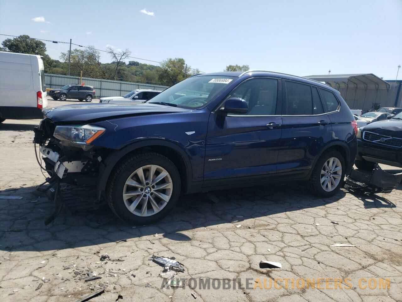 5UXWX9C58G0D88205 BMW X3 2016