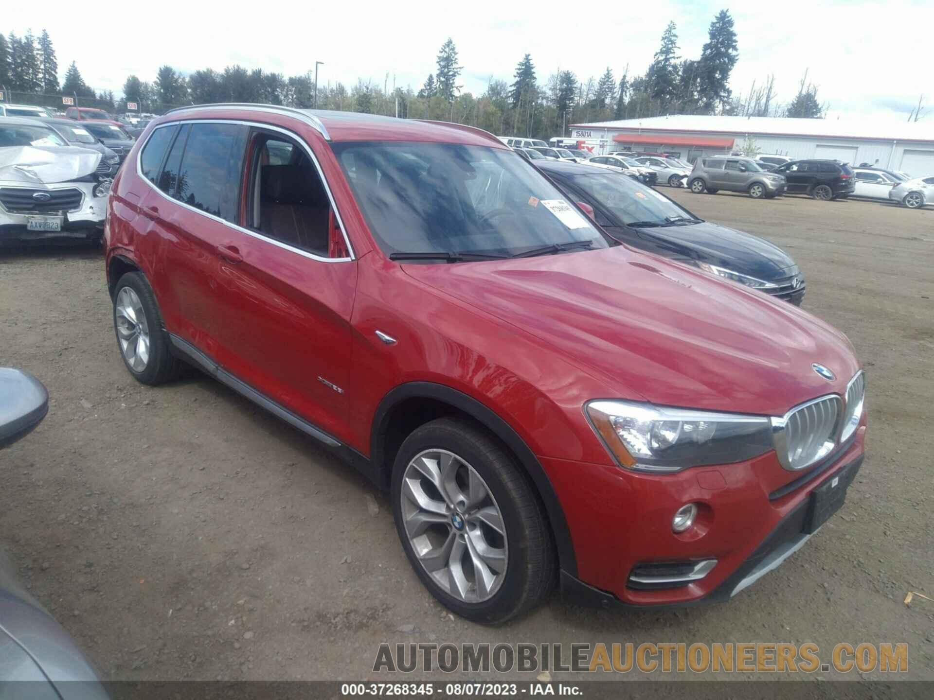 5UXWX9C58G0D88253 BMW X3 2016