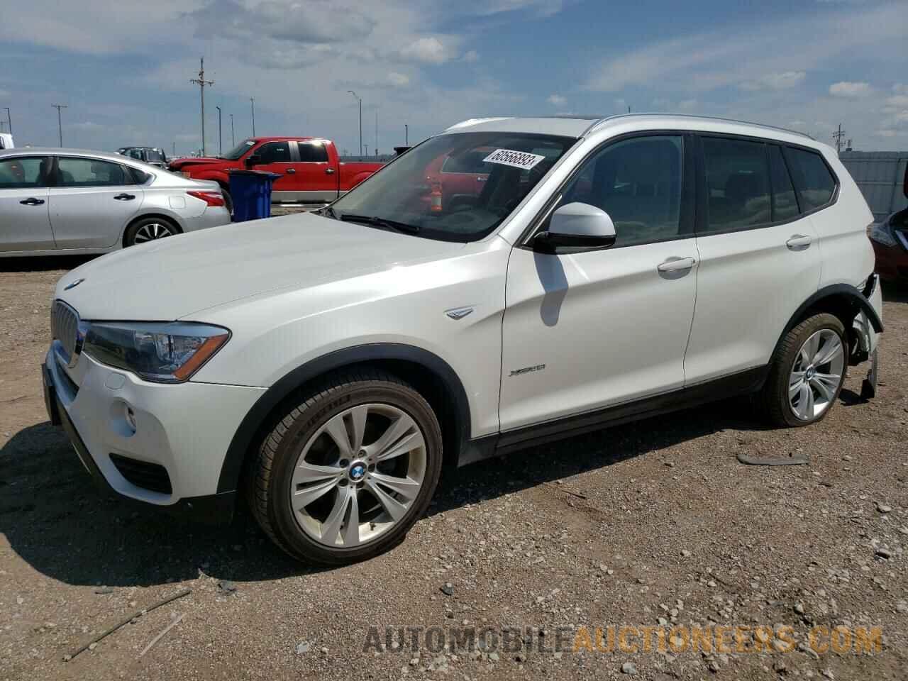 5UXWX9C58G0D89399 BMW X3 2016