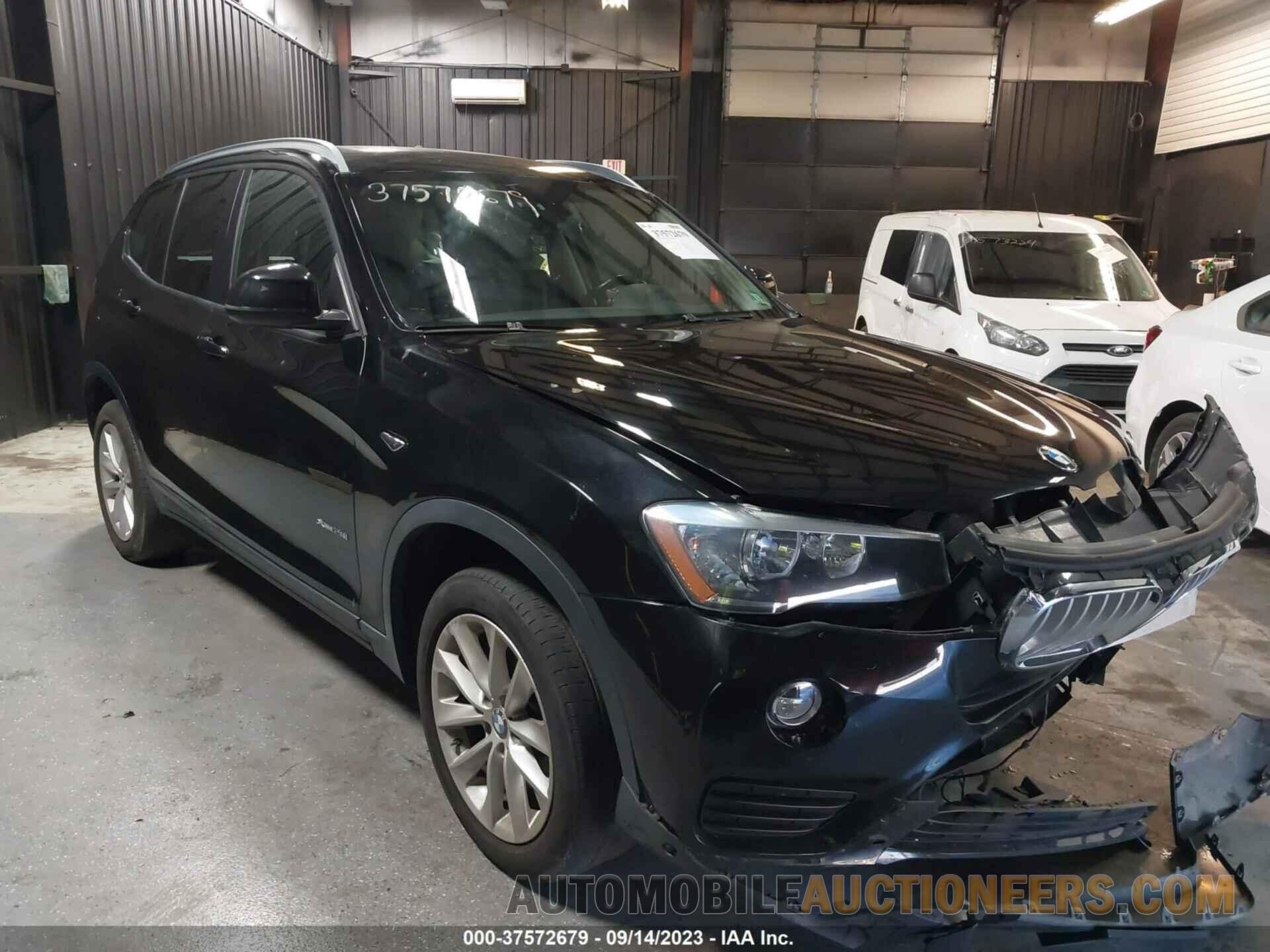 5UXWX9C58G0D91752 BMW X3 2016