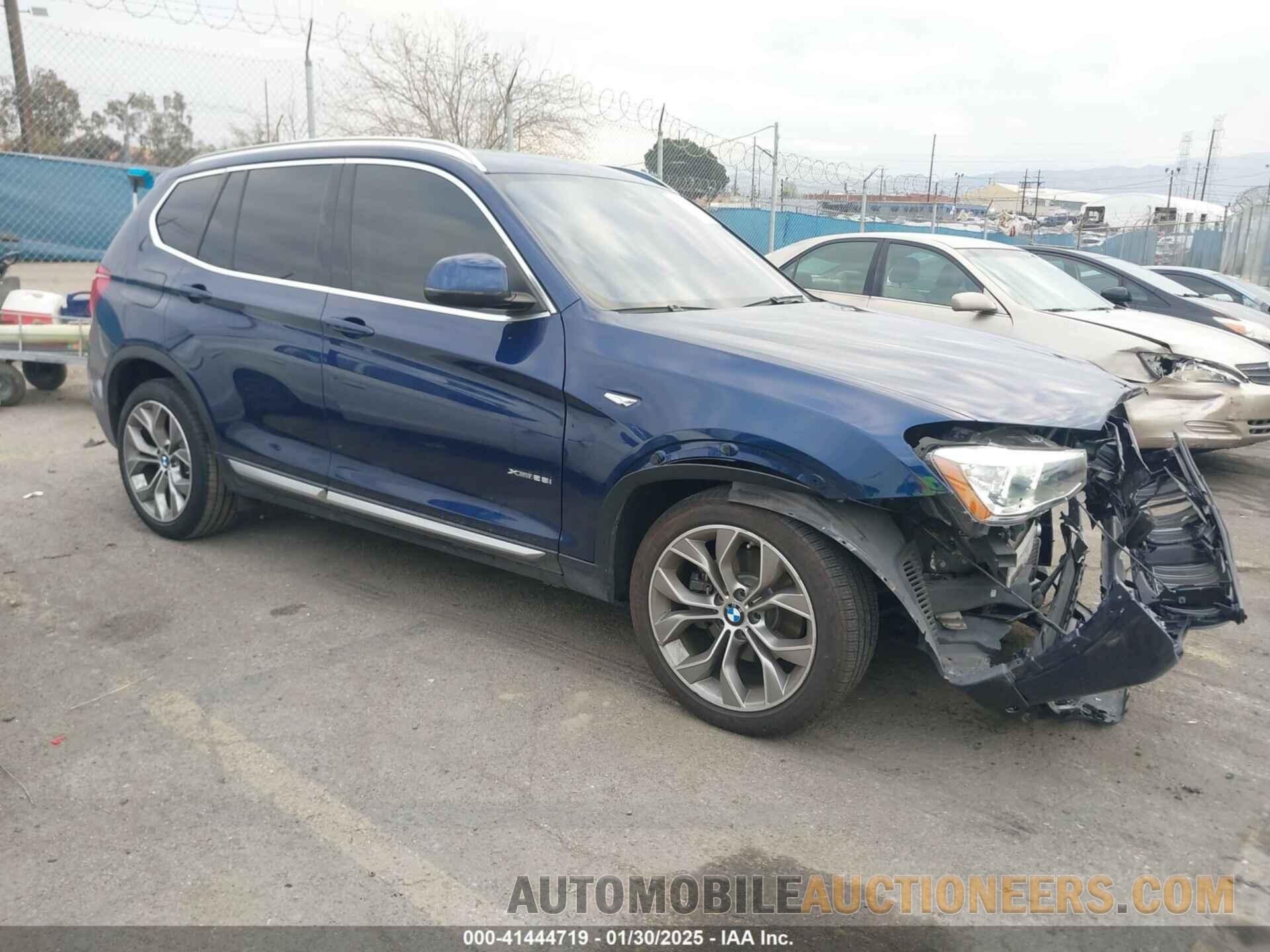 5UXWX9C58G0D93503 BMW X3 2016