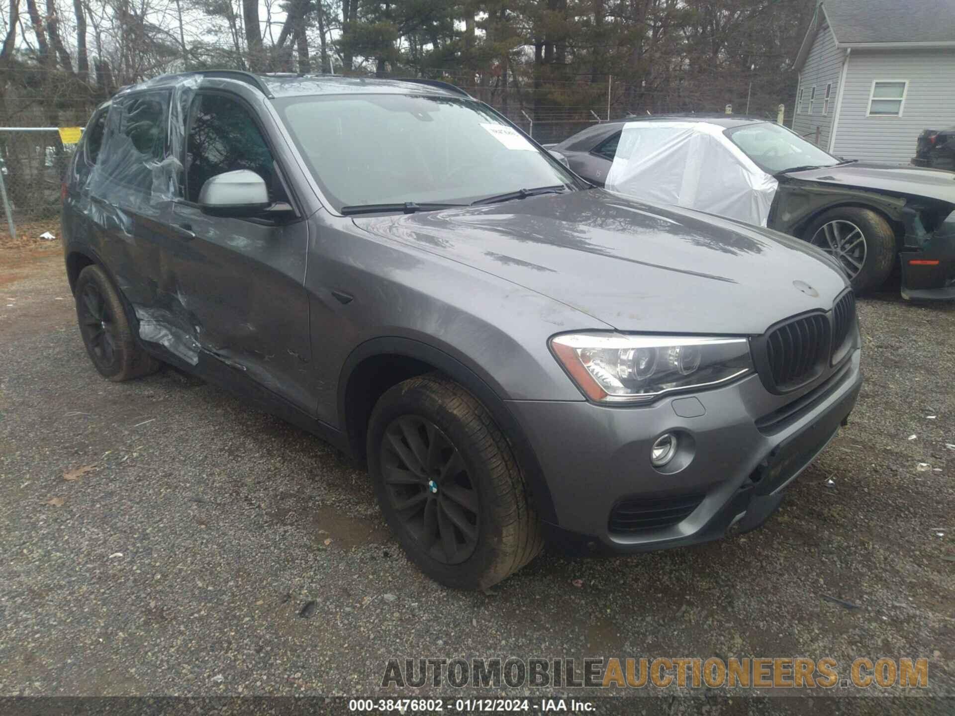 5UXWX9C58H0D97505 BMW X3 2017