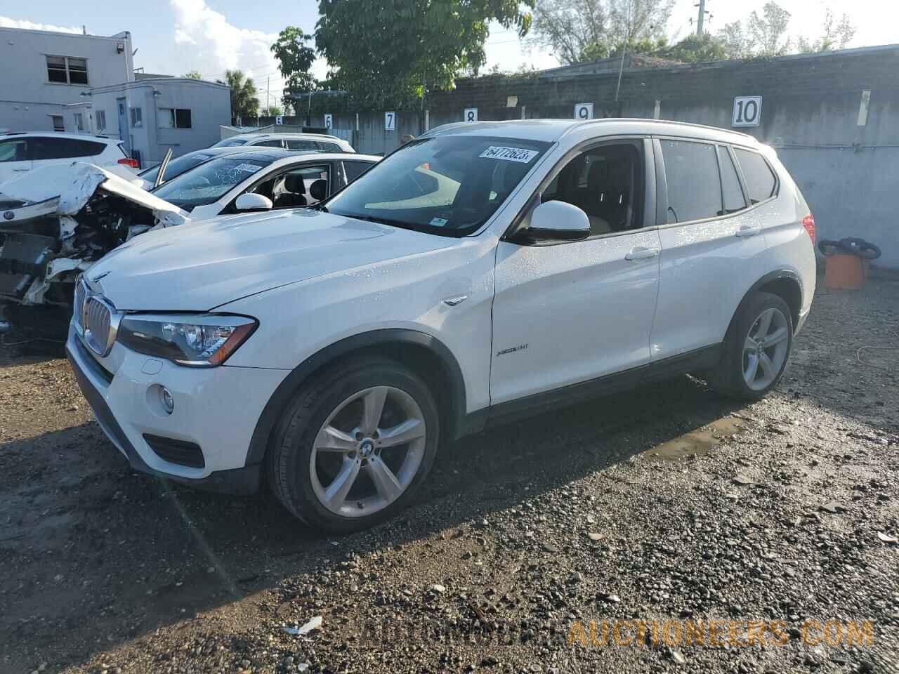 5UXWX9C58H0D98685 BMW X3 2017