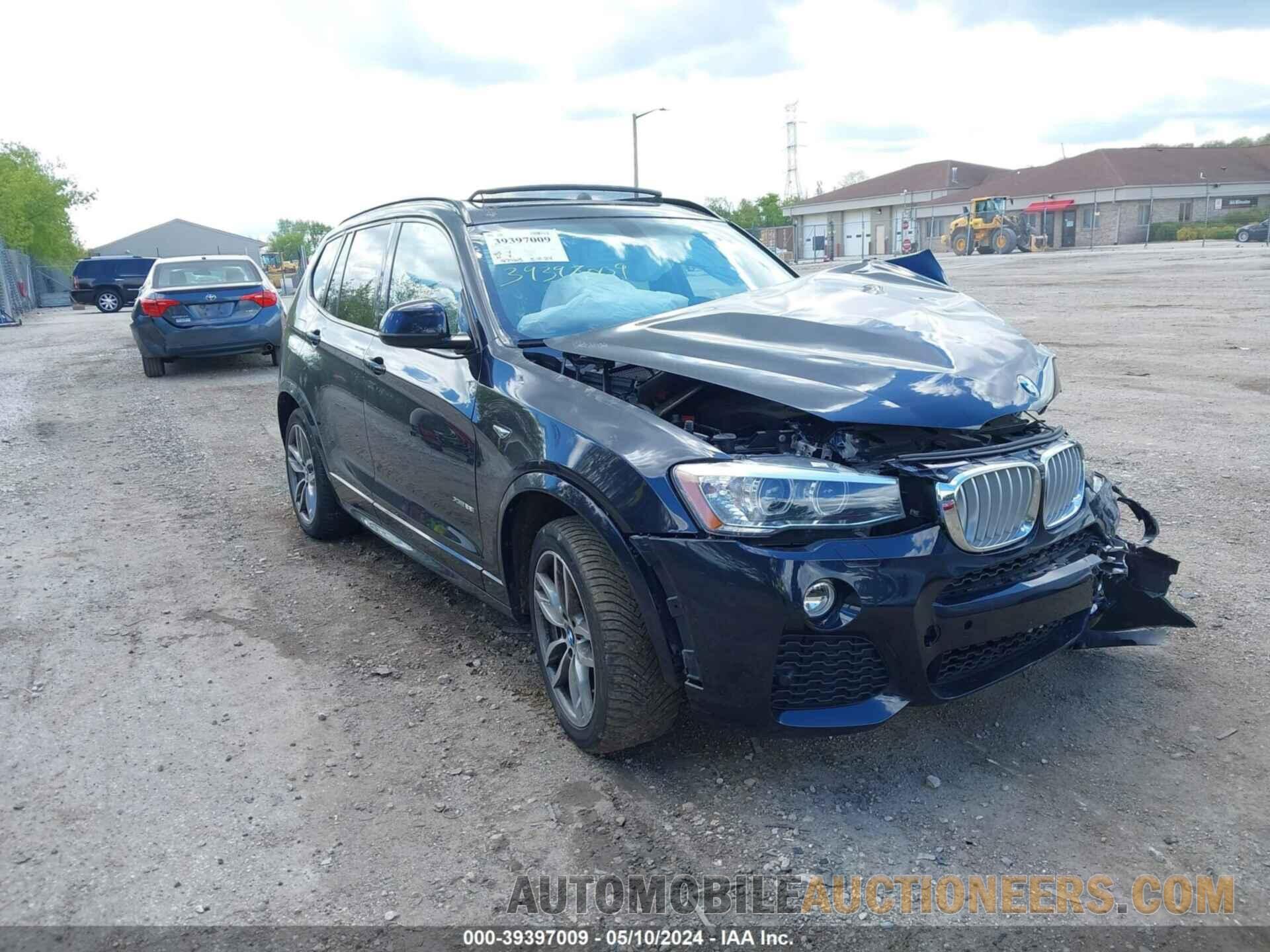 5UXWX9C58H0T01451 BMW X3 2017