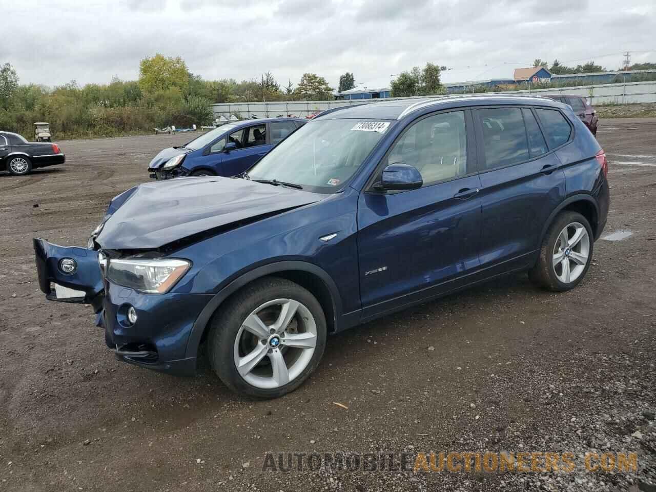 5UXWX9C58H0T02406 BMW X3 2017