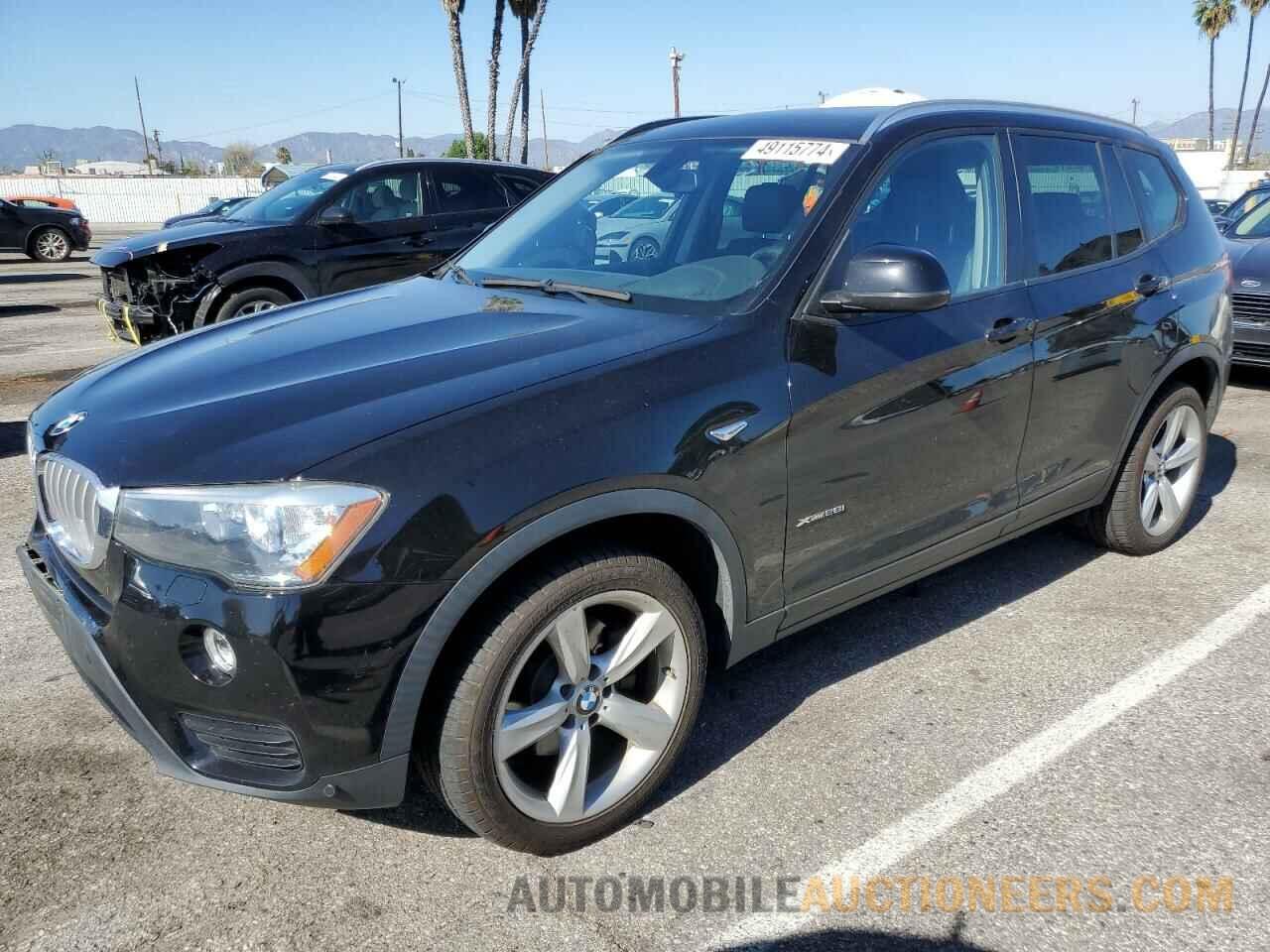 5UXWX9C58H0T02454 BMW X3 2017