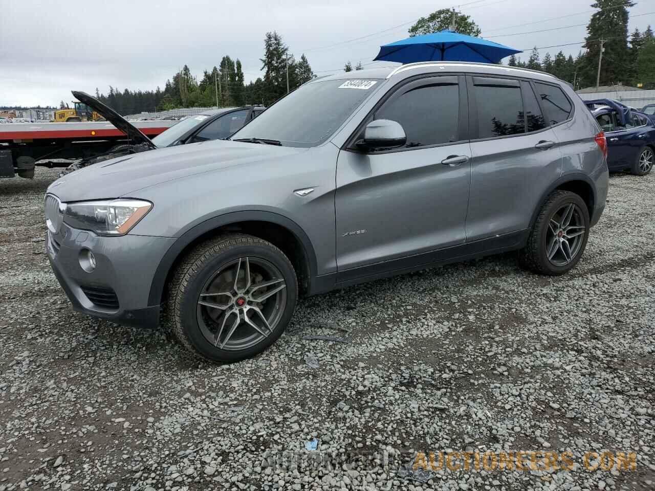 5UXWX9C58H0T04124 BMW X3 2017