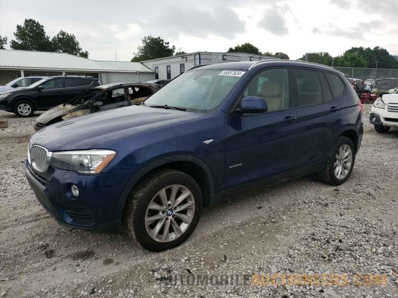 5UXWX9C58H0T04642 BMW X3 2017