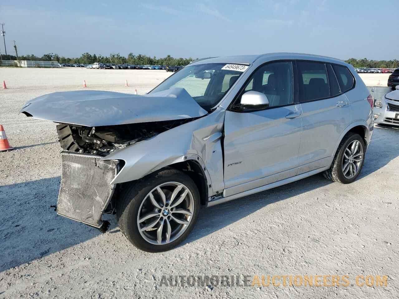 5UXWX9C58H0T05595 BMW X3 2017