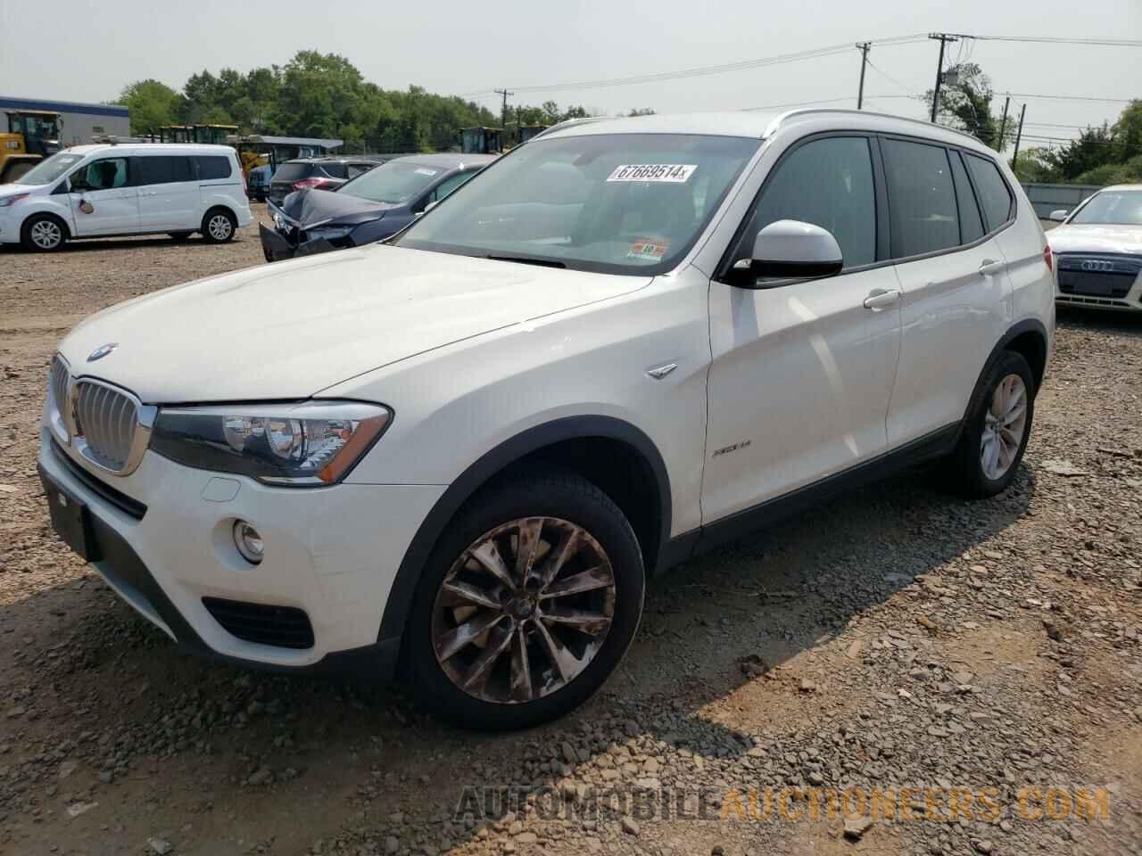 5UXWX9C58H0T08450 BMW X3 2017