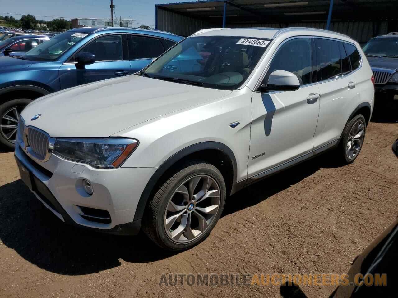 5UXWX9C58H0T08593 BMW X3 2017