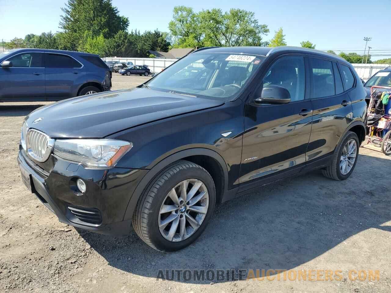 5UXWX9C58H0T10389 BMW X3 2017