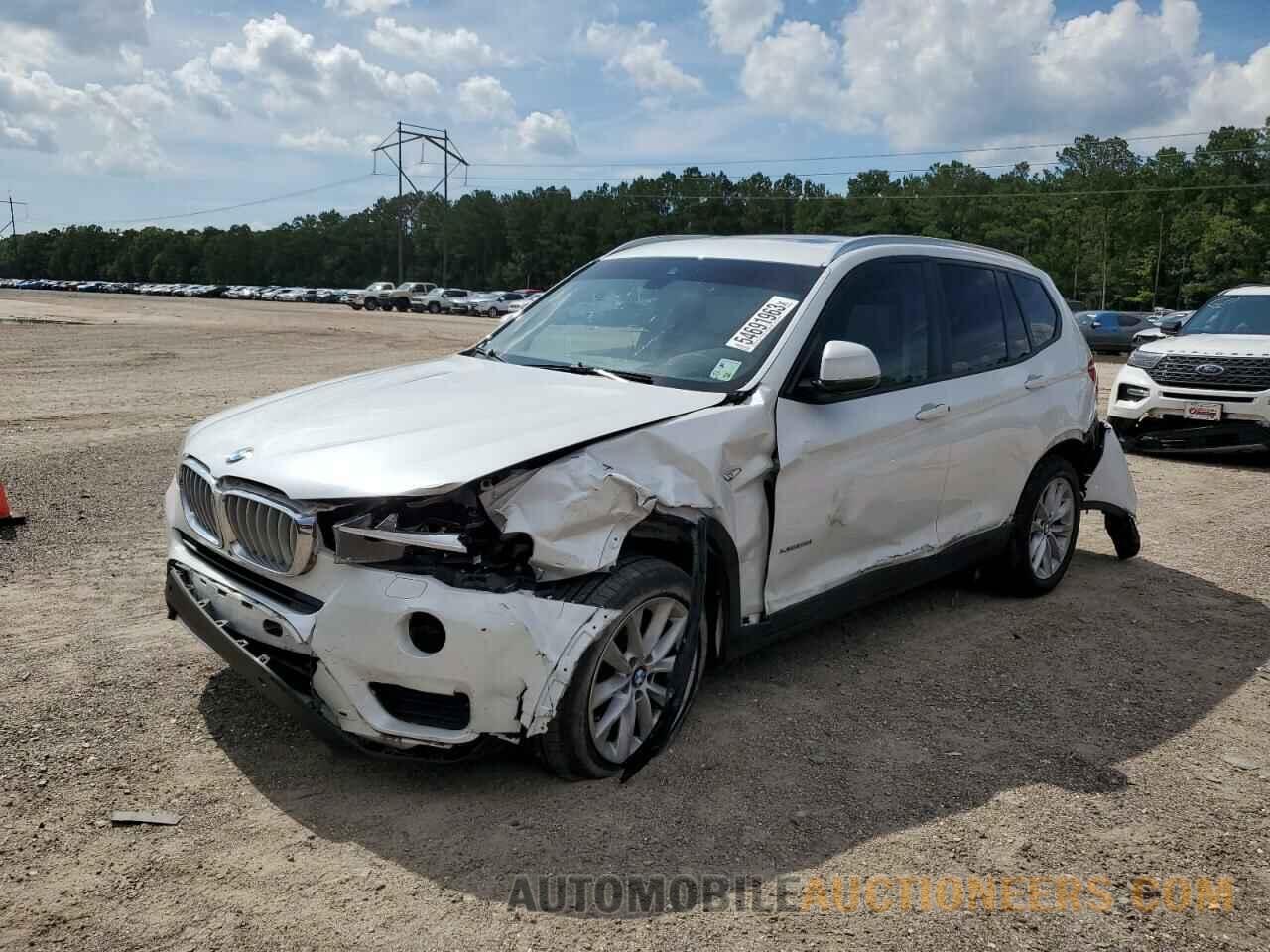 5UXWX9C58H0T10487 BMW X3 2017