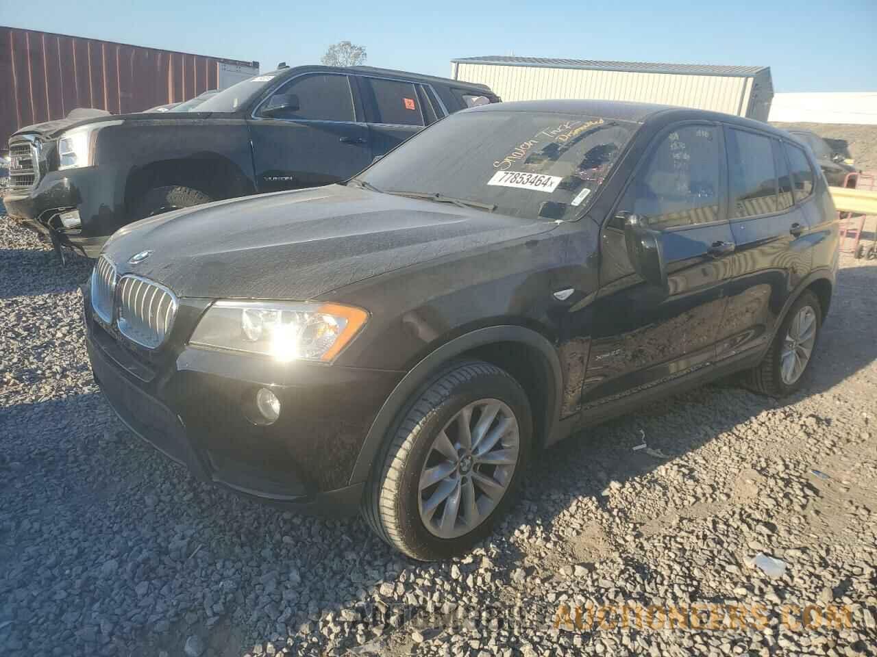 5UXWX9C59D0A28792 BMW X3 2013