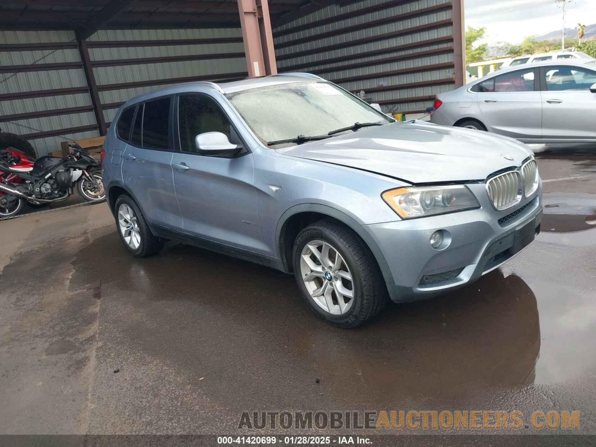 5UXWX9C59D0A30932 BMW X3 2013