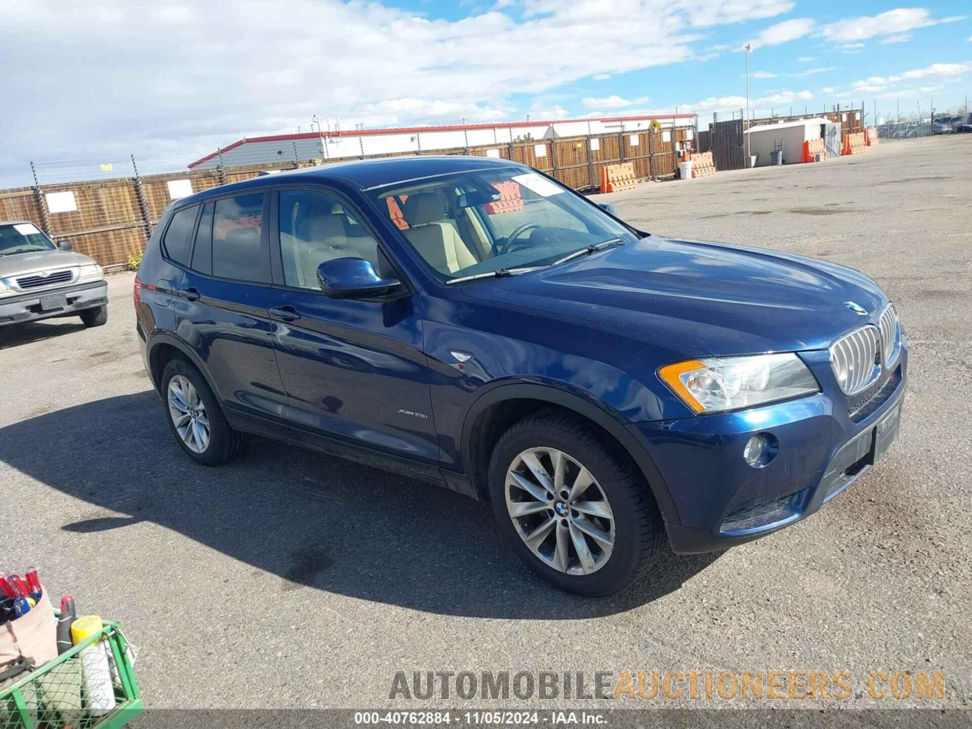 5UXWX9C59D0A32146 BMW X3 2013