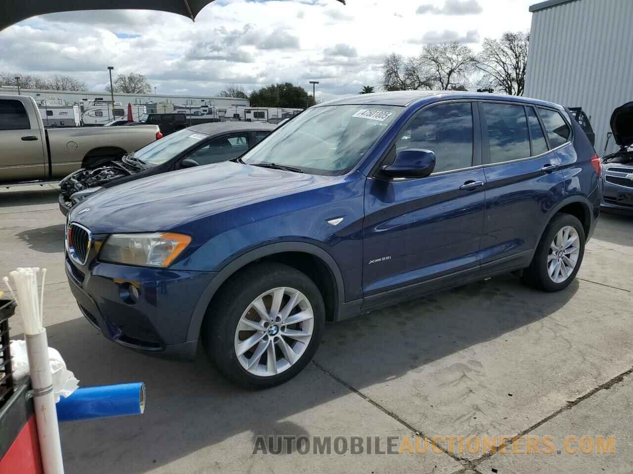 5UXWX9C59DLK59543 BMW X3 2013