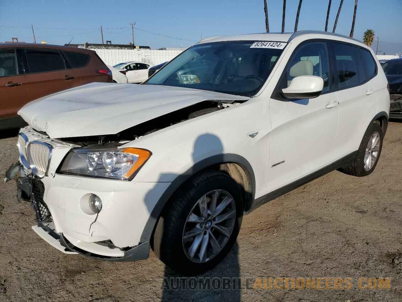 5UXWX9C59E0D27121 BMW X3 2014