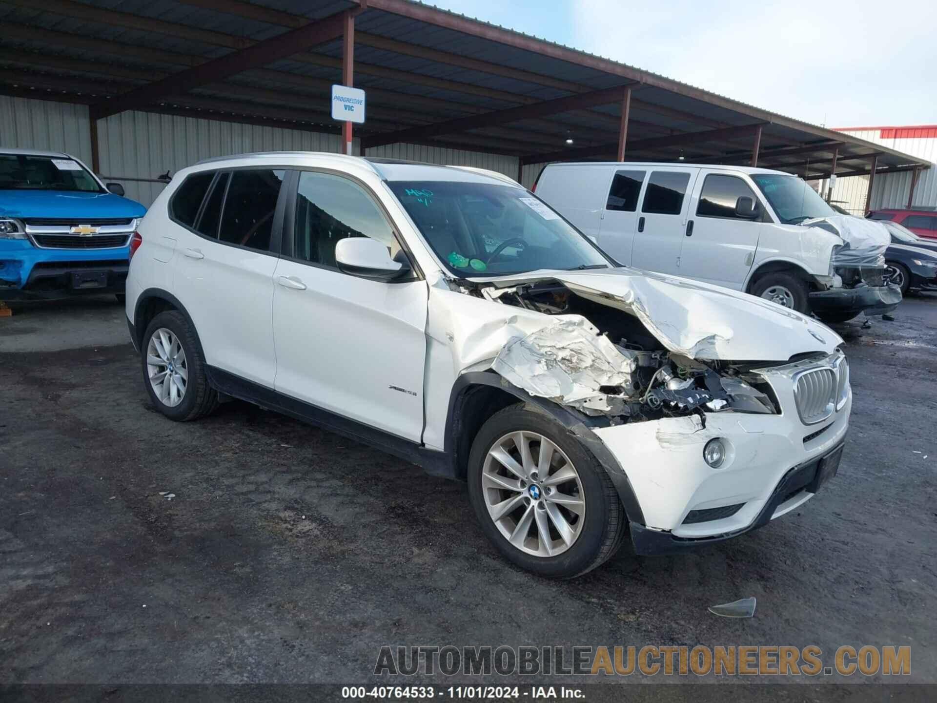 5UXWX9C59E0D43268 BMW X3 2014