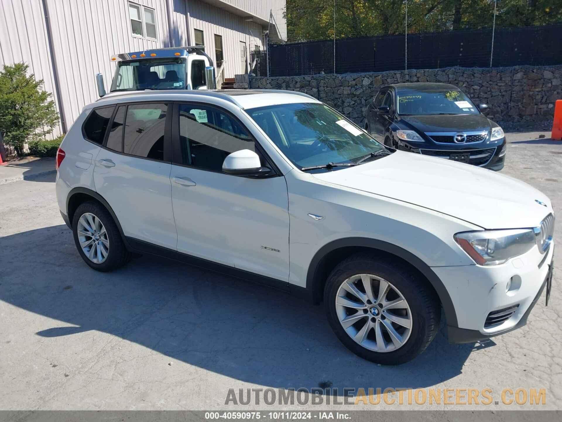 5UXWX9C59F0D44163 BMW X3 2015