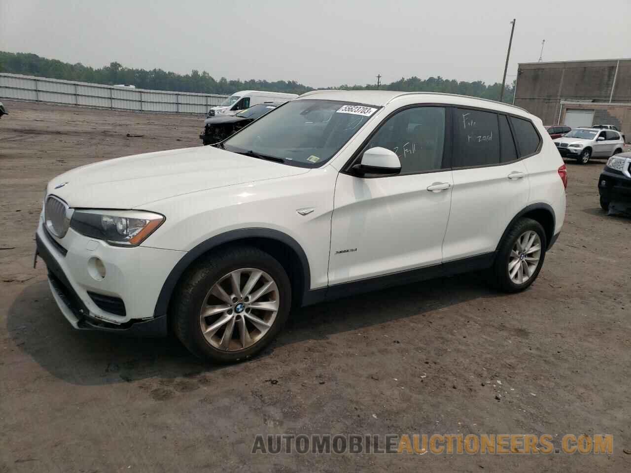 5UXWX9C59F0D45278 BMW X3 2015