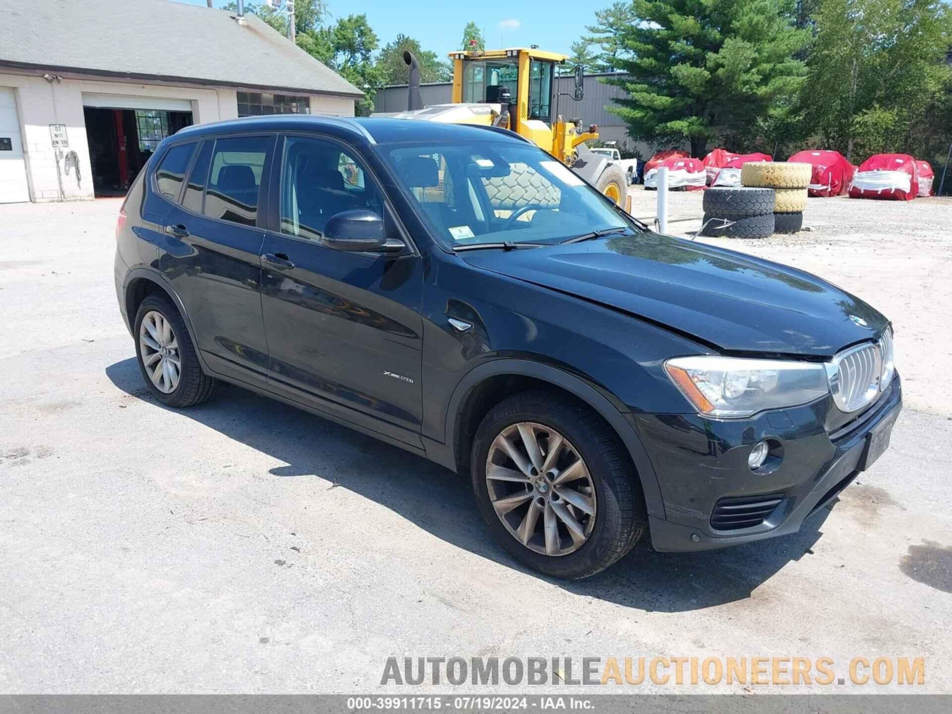 5UXWX9C59F0D47144 BMW X3 2015