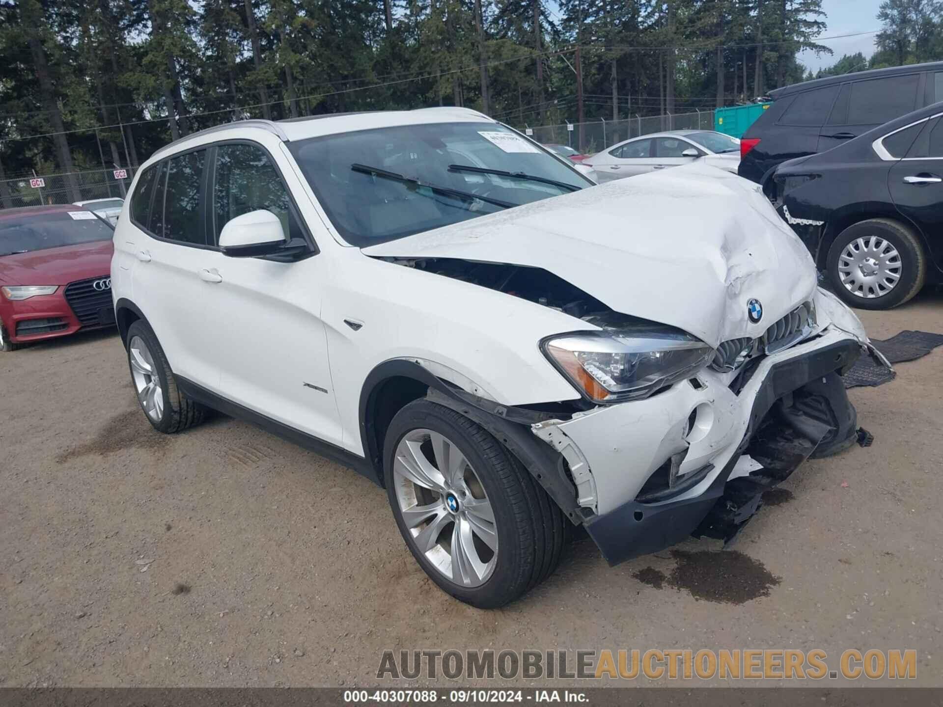 5UXWX9C59F0D47984 BMW X3 2015