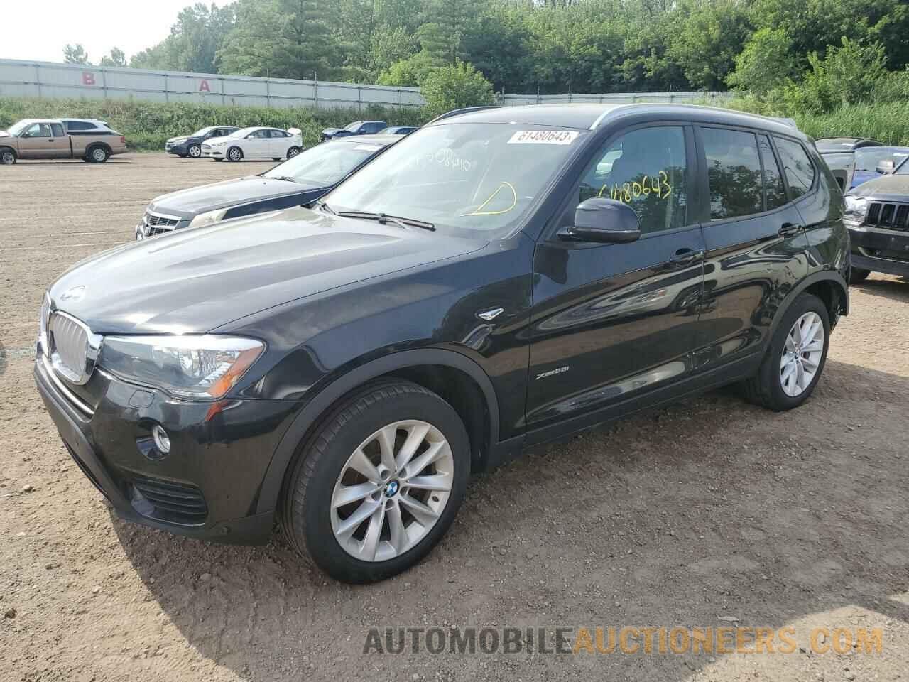 5UXWX9C59F0D50173 BMW X3 2015