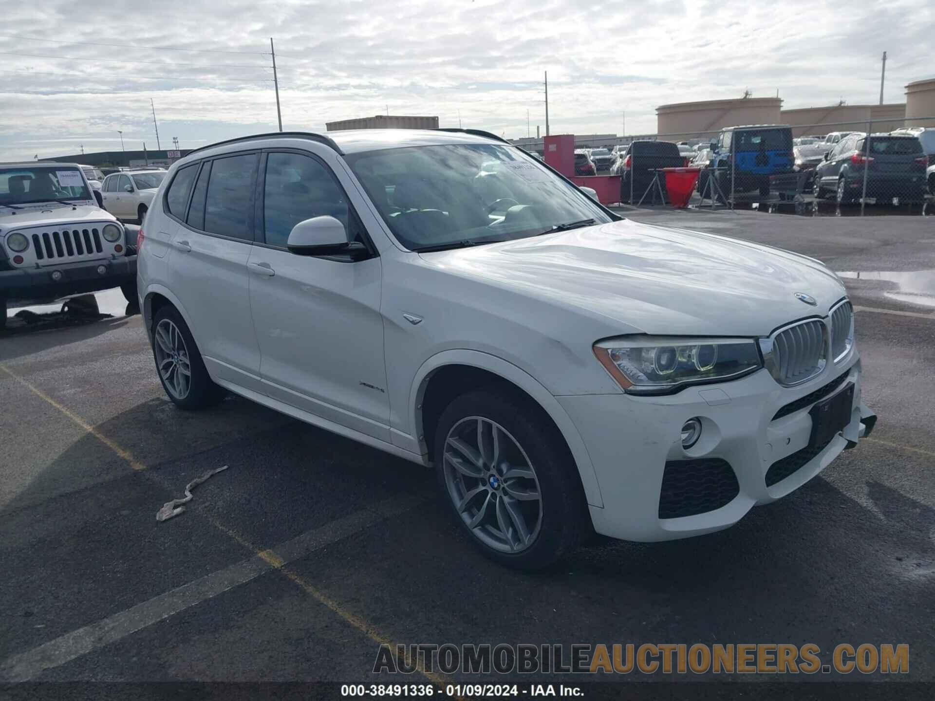 5UXWX9C59F0D50268 BMW X3 2015