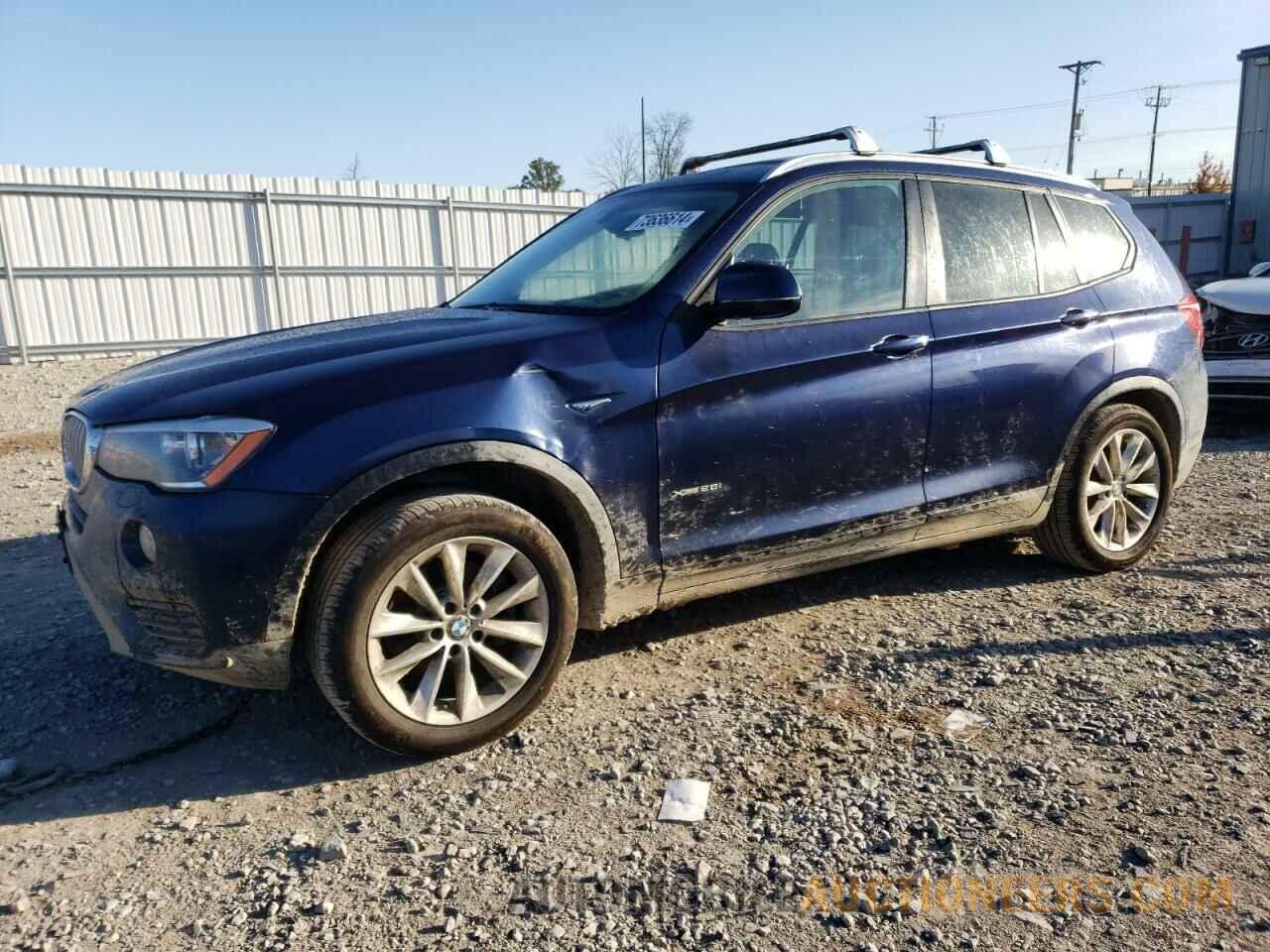 5UXWX9C59F0D50495 BMW X3 2015