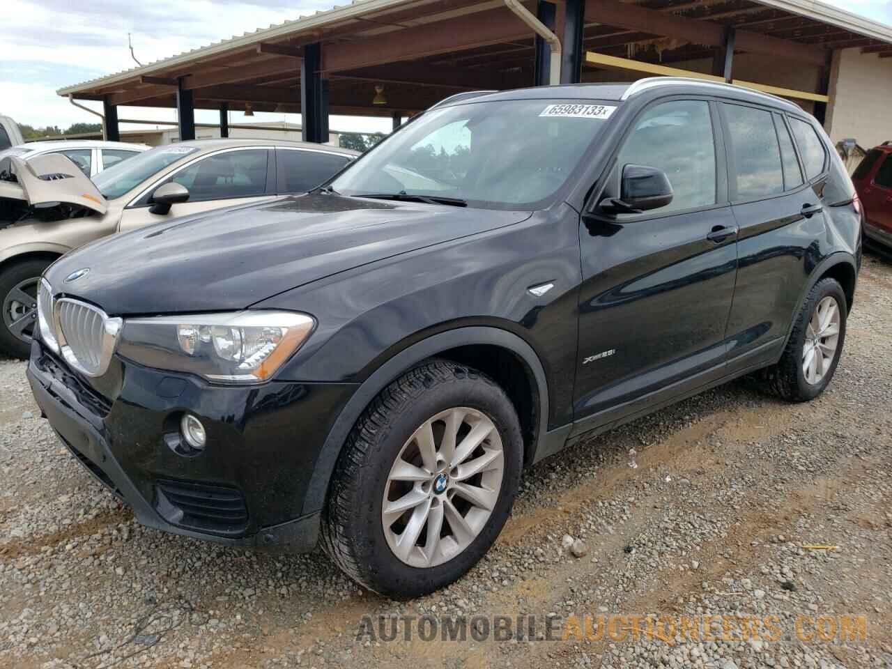 5UXWX9C59F0D52263 BMW X3 2015