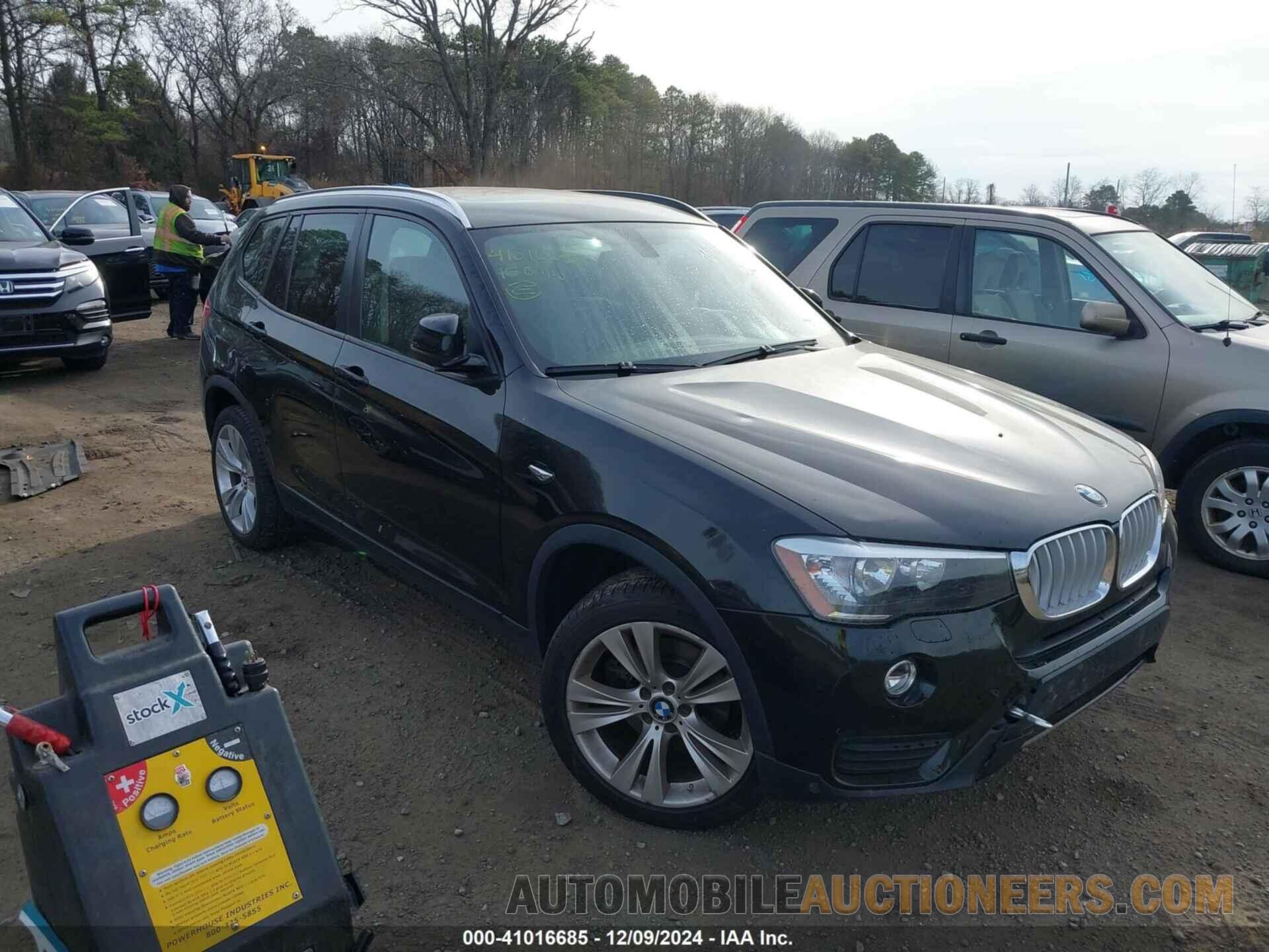 5UXWX9C59F0D55194 BMW X3 2015