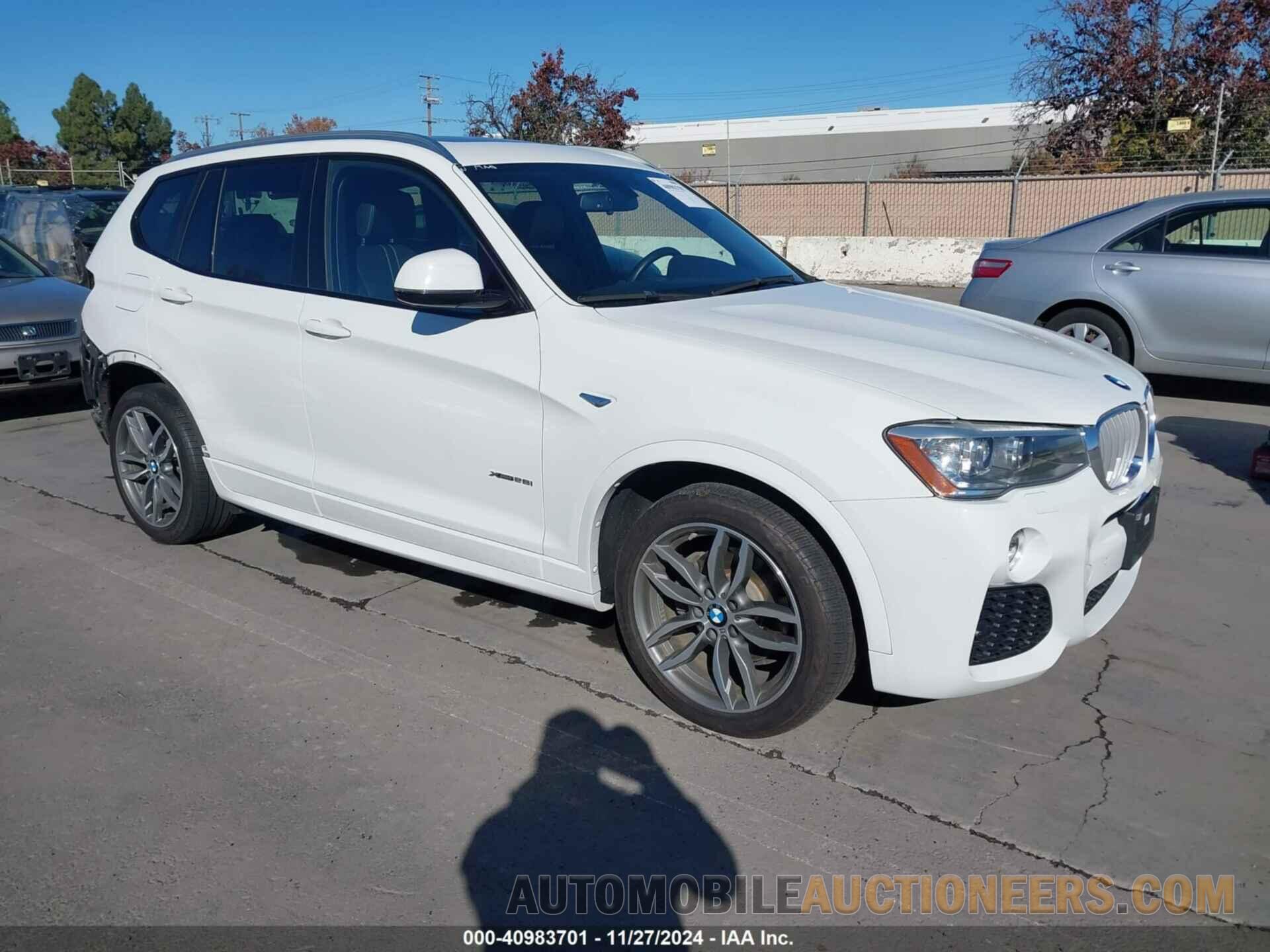 5UXWX9C59F0D56247 BMW X3 2015