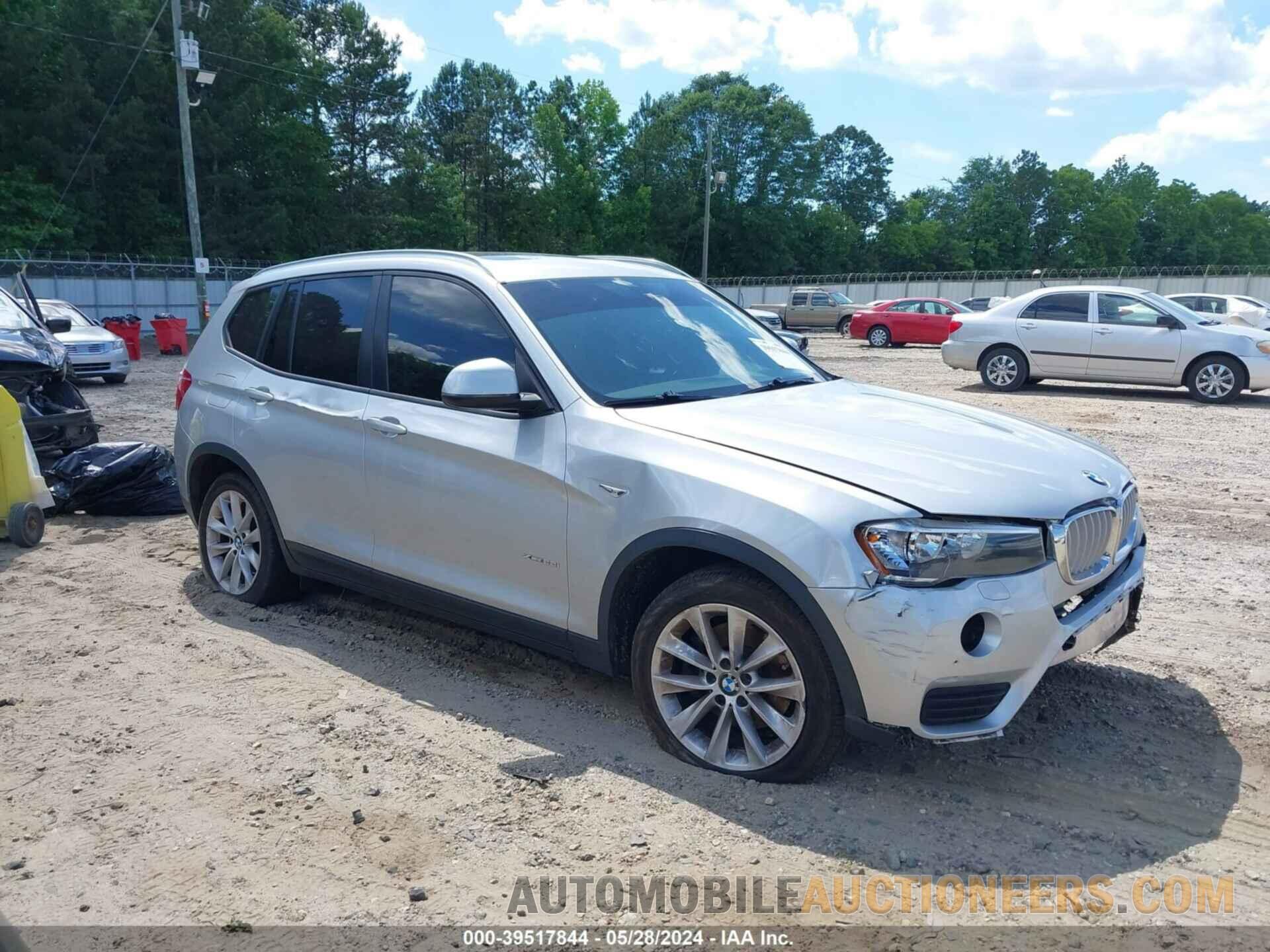 5UXWX9C59F0D56698 BMW X3 2015